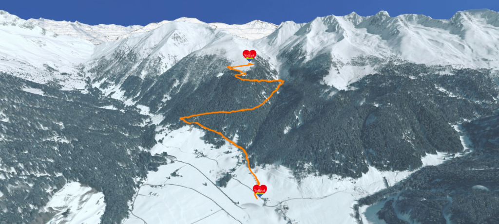 Wintertour zur Uwaldalm