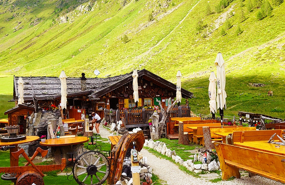 Wanderung ins Altfasstal - Stadlhütte