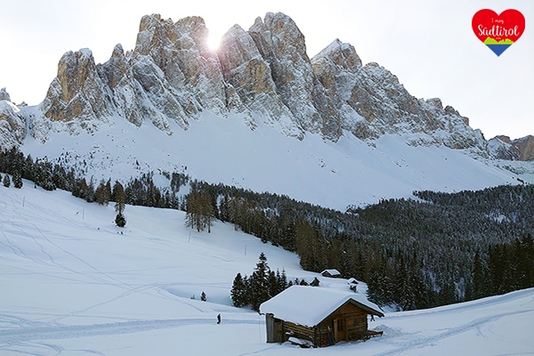 Auf den Weg zur Gampenalm