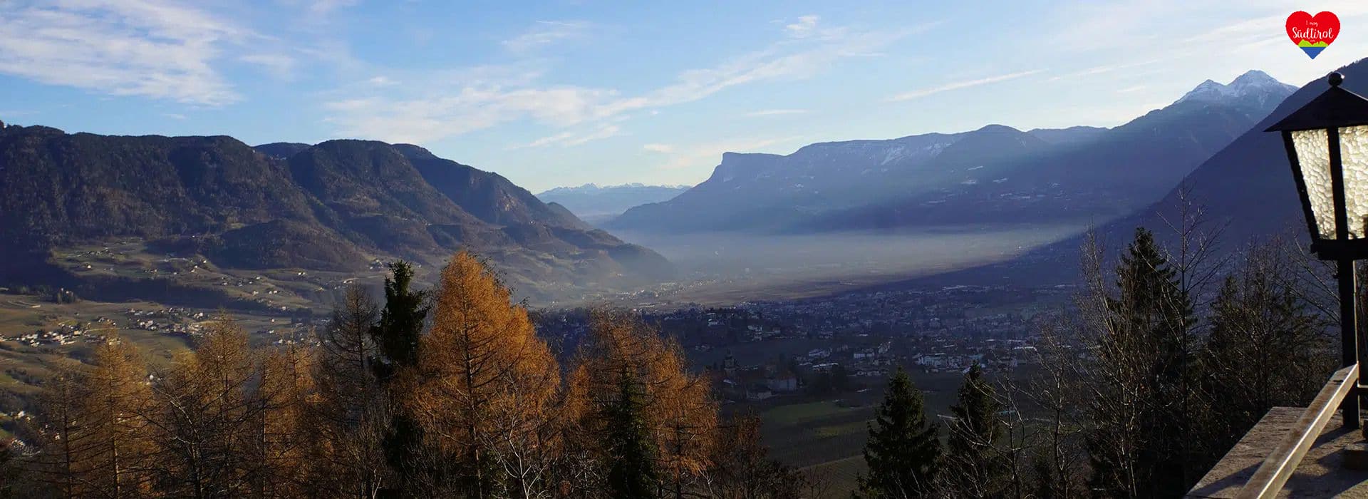 Dorf Tirol Ausblick