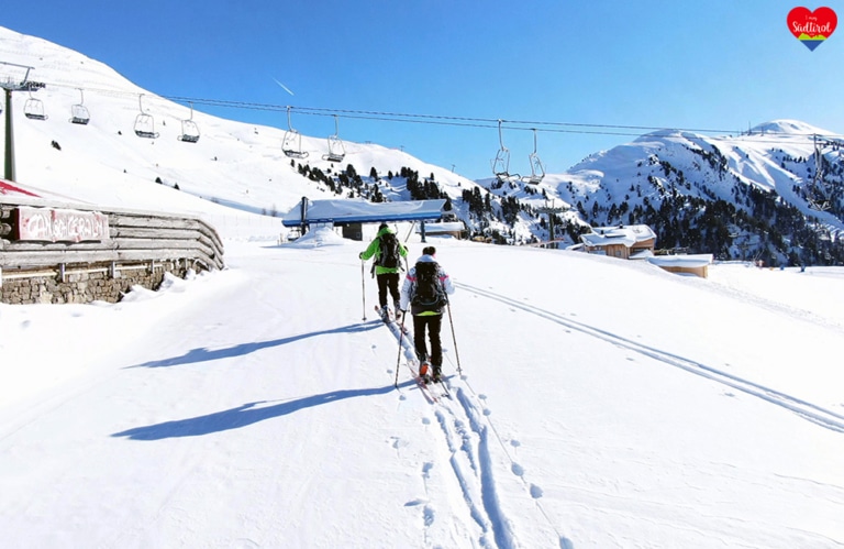 Wintertour Obereggen zur Ganischgeralm