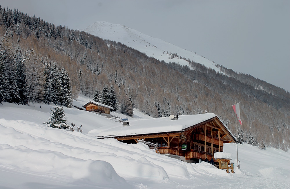 Großberghütte Altfasstal bei Meransen -Almen in Südtirol