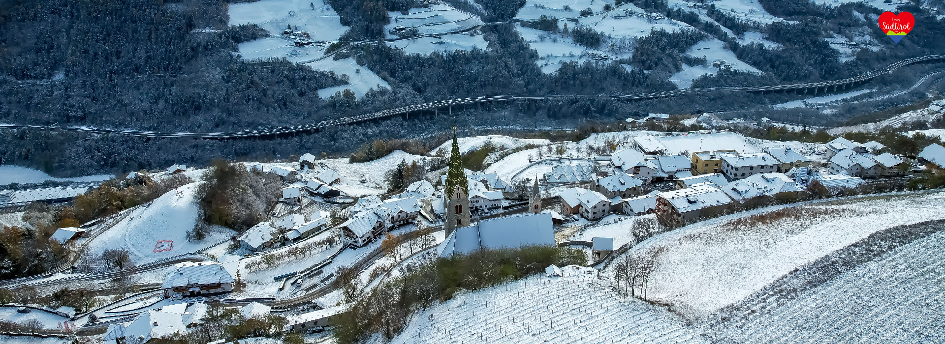 Hotels Villanders Blick Von Oben