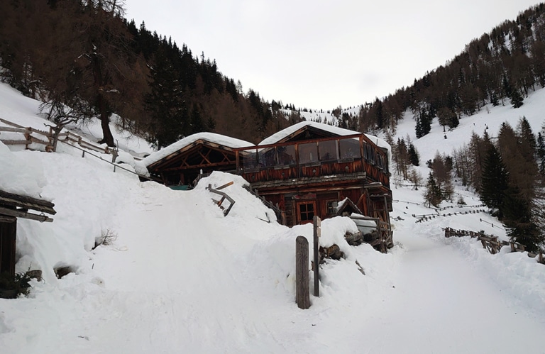Moarhofalm - Almen in Südtirol – Meransen – I mog südtirol – Wandern in Südtirol - Winterwandern
