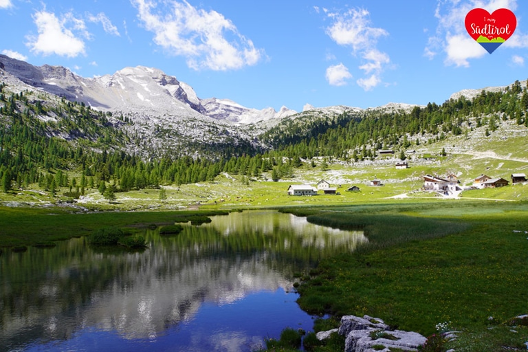 Grünsee vor der Lavarellahütte