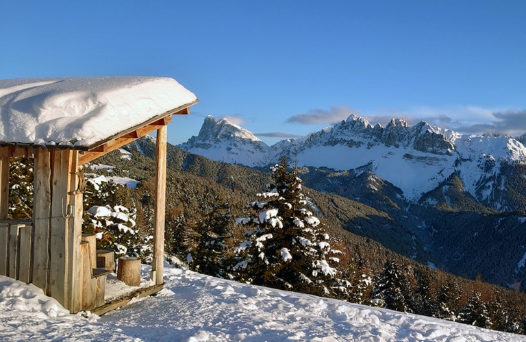 Rossalm – Wandern Plose - Winterwandern Eisacktal - I mog Südtirol – Wandern in Südtirol - Almen in Südtirol – Skigebiet Plose