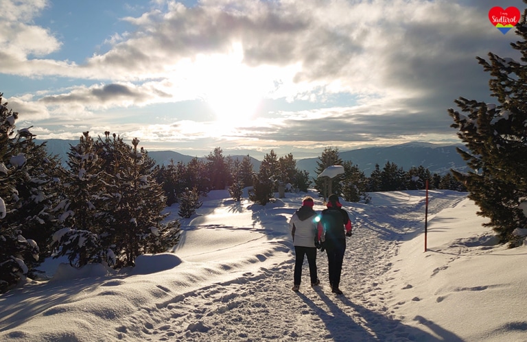 Winterwanderung Rossalm - Rückweg