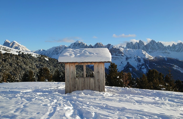 Rossalm – Wandern Plose - Winterwandern Eisacktal - I mog Südtirol – Wandern in Südtirol - Almen in Südtirol – Skigebiet Plose