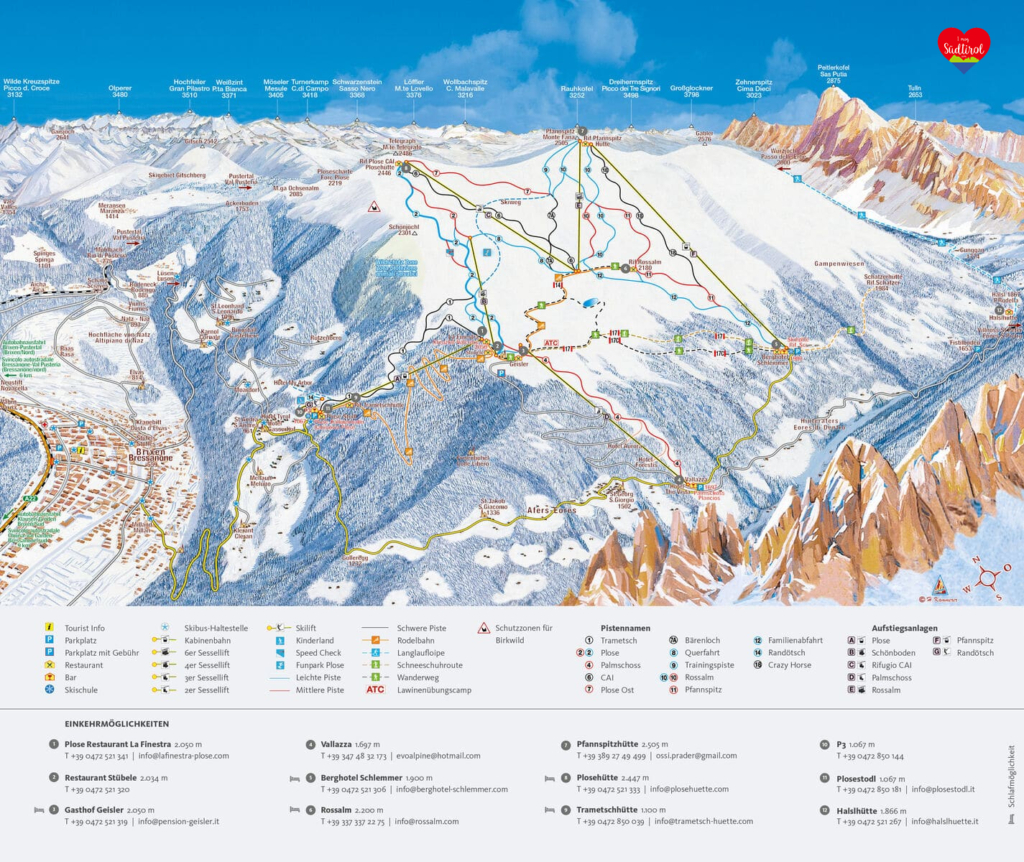 Skigebiet Plose Südtirol ️ Skiurlaub mit Panoramablick [+Unterkünfte]