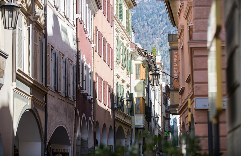 Laubengasse - Stadt Meran © IDM- Alex Filz