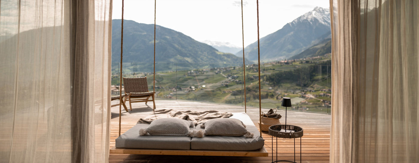 The View House Goyen Terasse Schenna