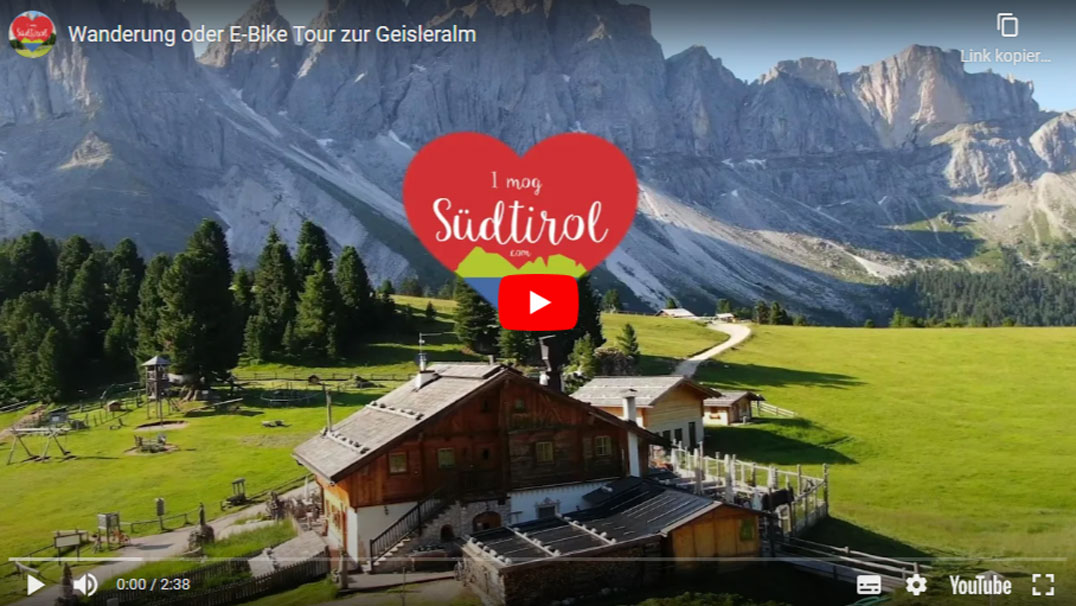 Video-Villnösser-Alm-Geisleralm