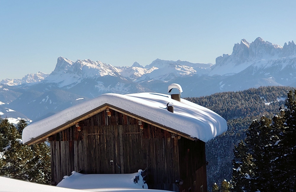 Weg zur Stöfflhütte - Villanderer Alm