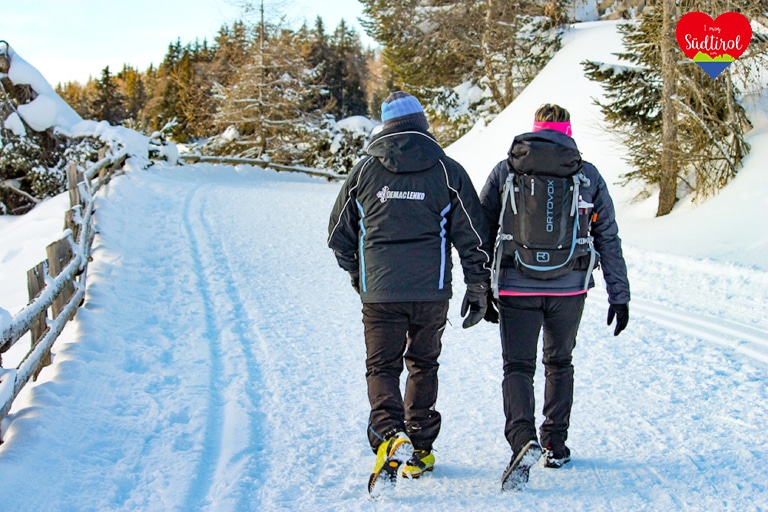 Winterwandern Rodeneckeralm