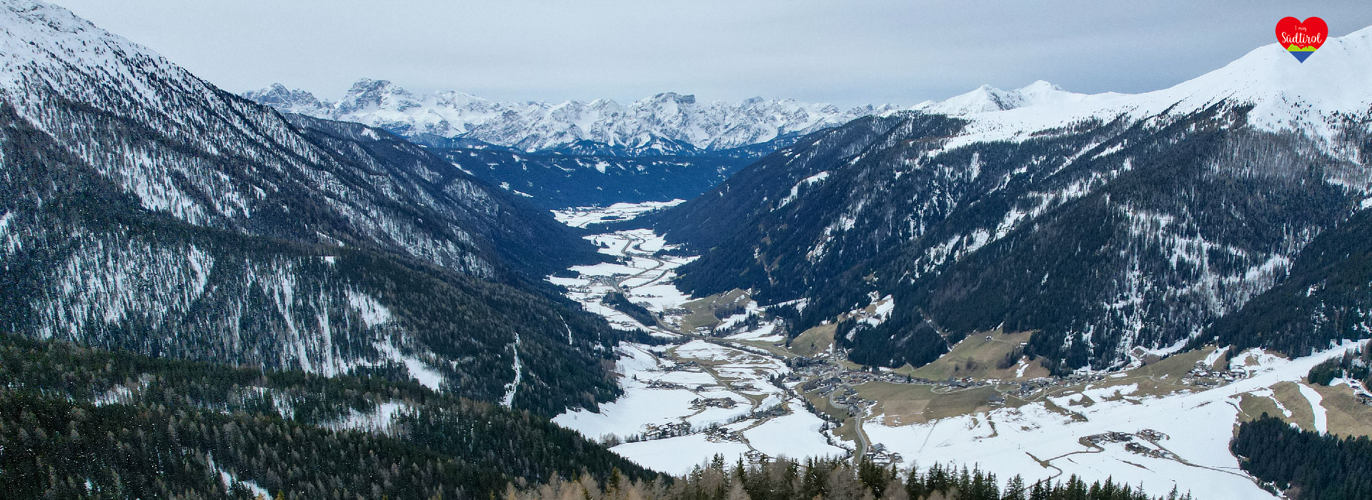 Hotels Pichl Gsies Blick Von Oben