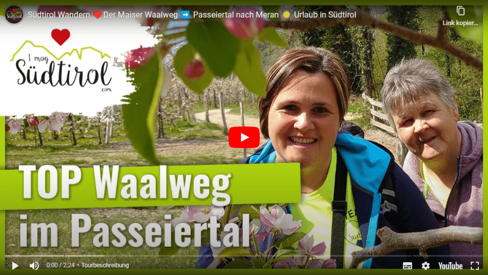 Maiser Waalweg Meran Video