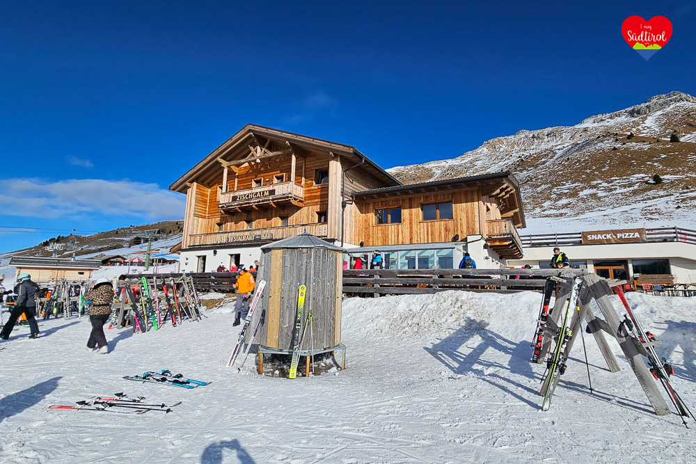 Obereggen Wandern Winter Zischgalm (26)