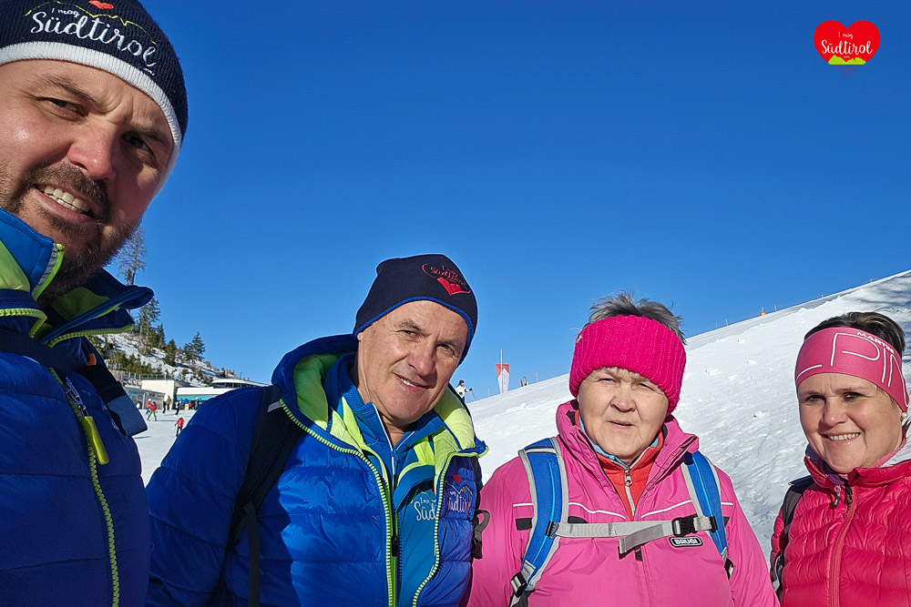 Obereggen Wandern Winter Zischgalm (3)