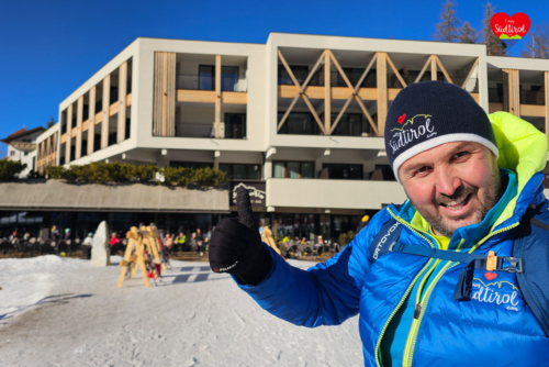 Obereggen Wandern Winter Zischgalm (39)