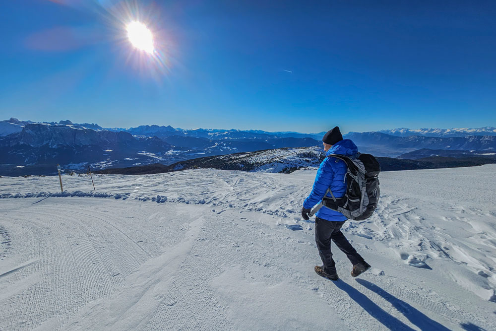 Rittner Horn Rundwanderung Winter I Mog Suedtirol 0212