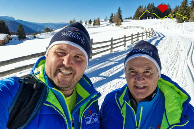 Rodenecker Alm Winter Wanderung Rastnerhuette I Mog Suedtirol050