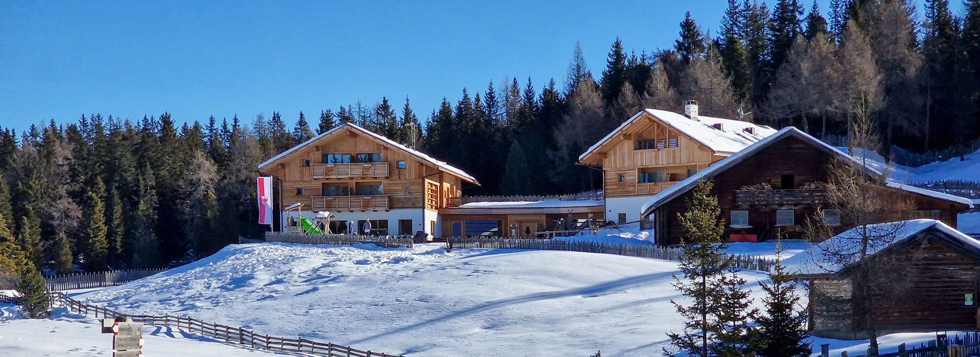 Rodenecker Alm Winter Wanderung Roner Alm I Mog Suedtirol 001