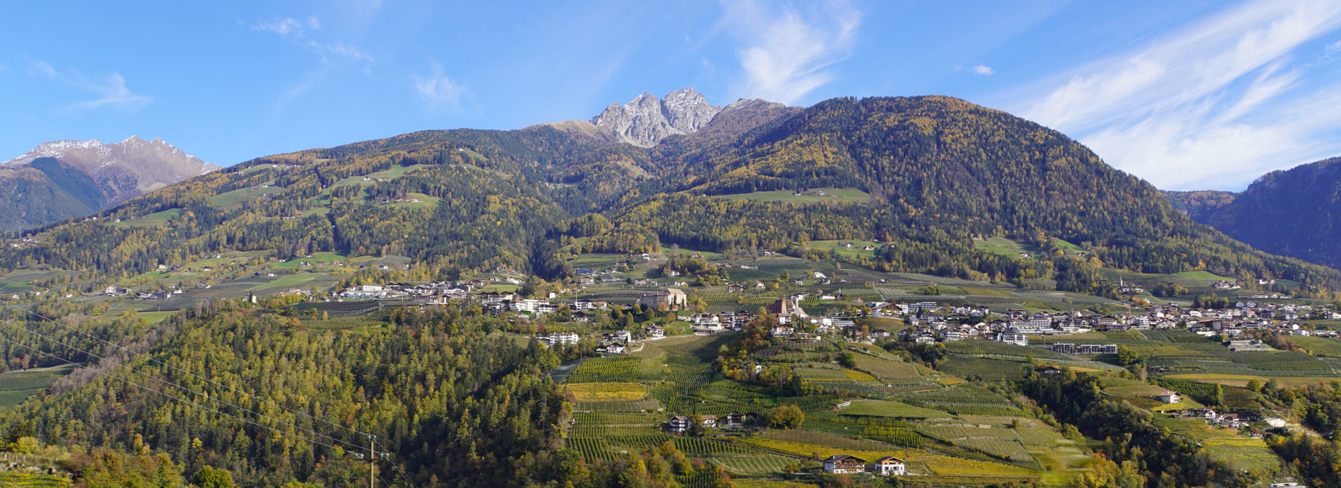 Schenna Hotels Blick Von Unten