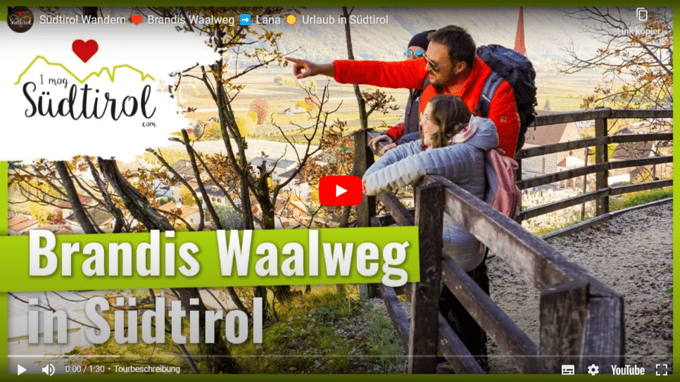 Video Wanderung Brandis Waalweg
