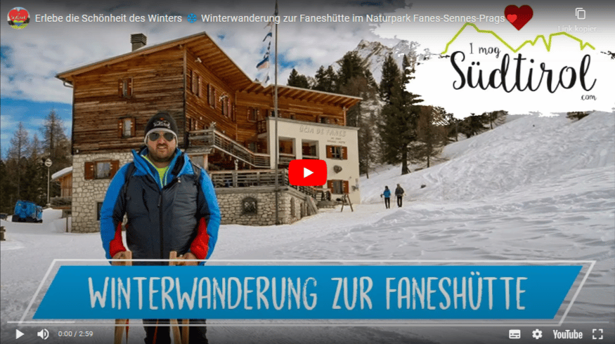 lejlighed Sway klip Winterwanderung zur Fanes Hütte in den Dolomiten ❤️ [+VIDEO]