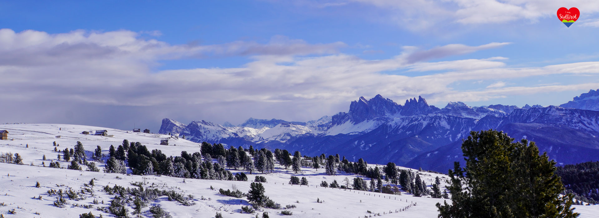 Villanderer Alm Winter Winterladschaft