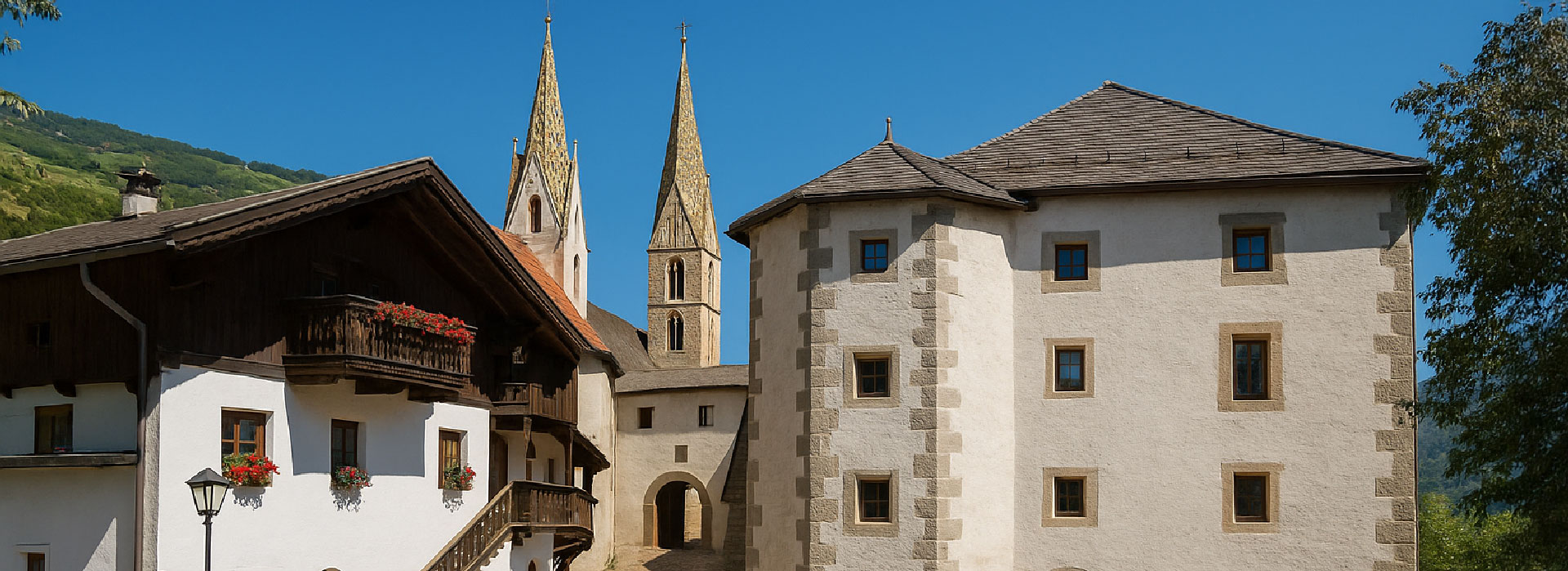 Villanders Dorf Unterkuenfte