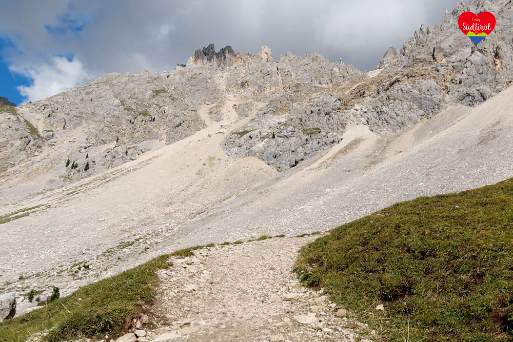 Wanderweg Almhütte Passo Feudo