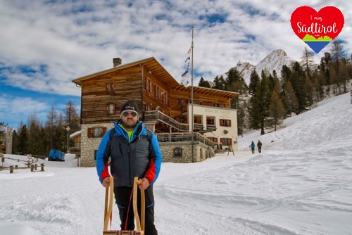 Winterwanderung zur Fanes Hütte [VIDEO]